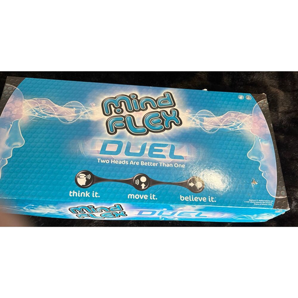 MindFlex Duel Game TESTED WORKS Mattel 2010 Mind Flex Think‎ Move